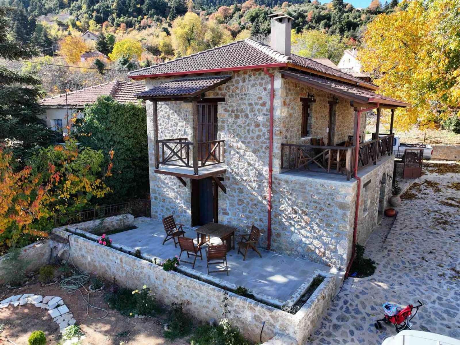 Νόστος Villa Ано Трикала Екстериор снимка